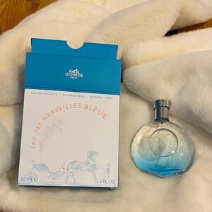 Hermes Eau Des Merveilles Bleue Eau De Toilette Spray 1.6 oz.